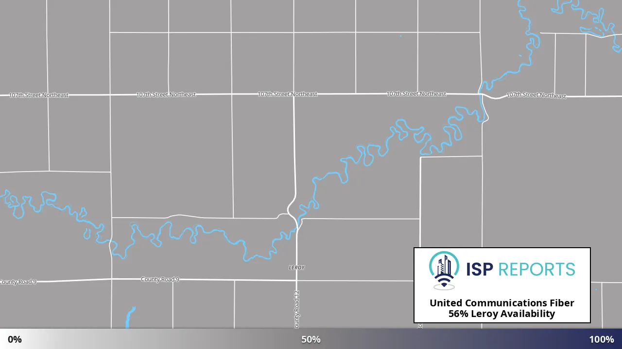 Leroy, ND map of internet availability