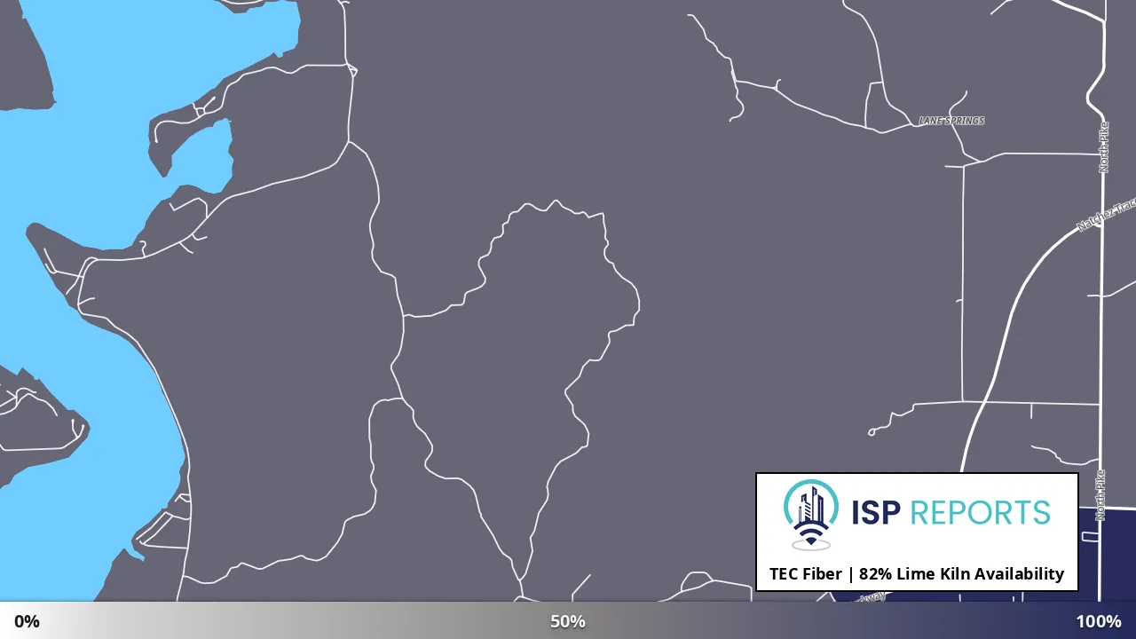 Lime Kiln, AL map of internet availability