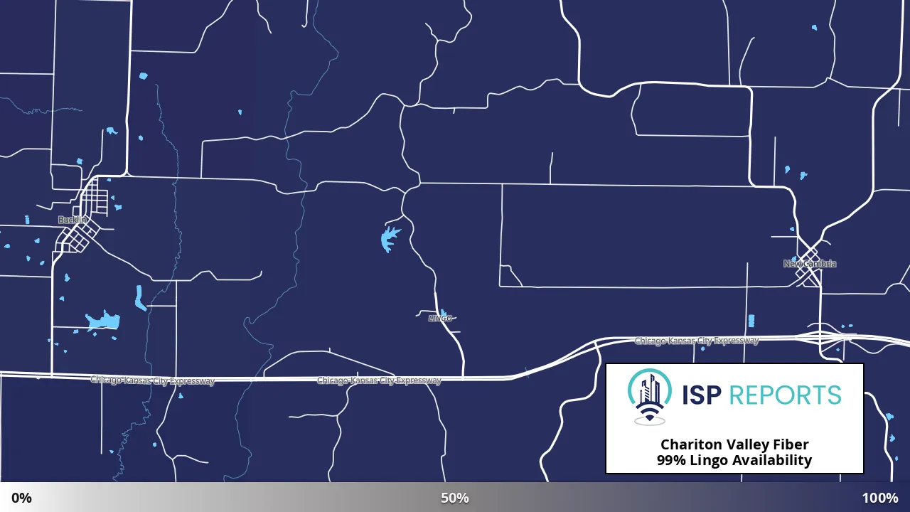Lingo, MO map of internet availability
