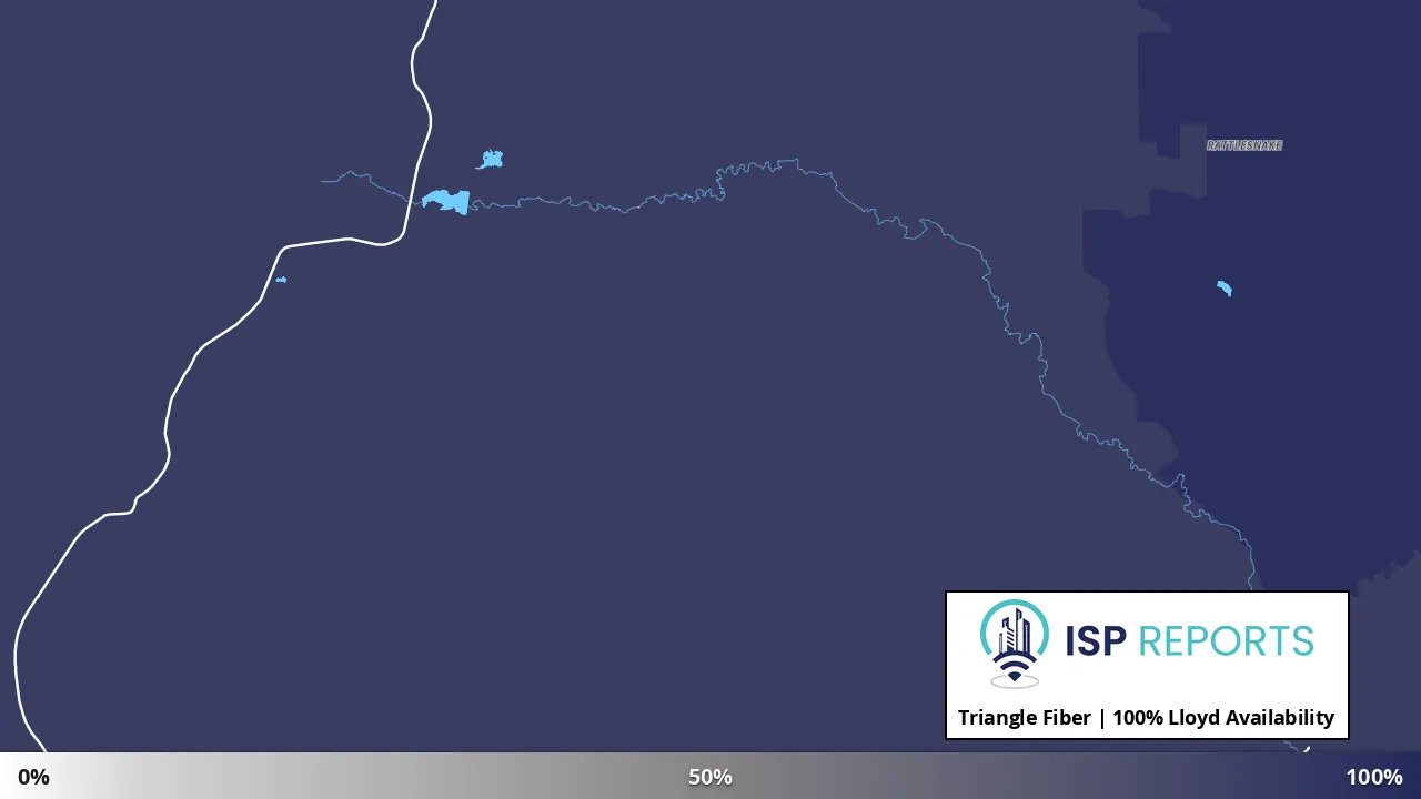 Lloyd, MT map of internet availability