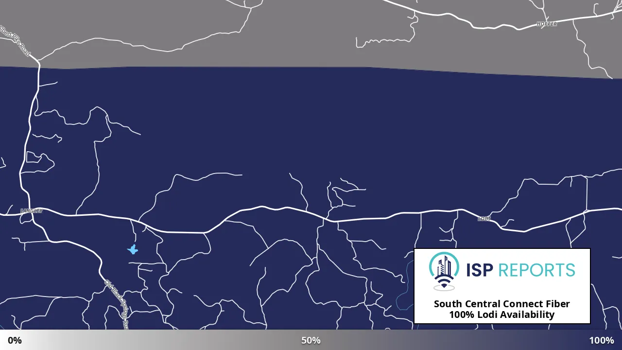 Lodi, AR map of internet availability