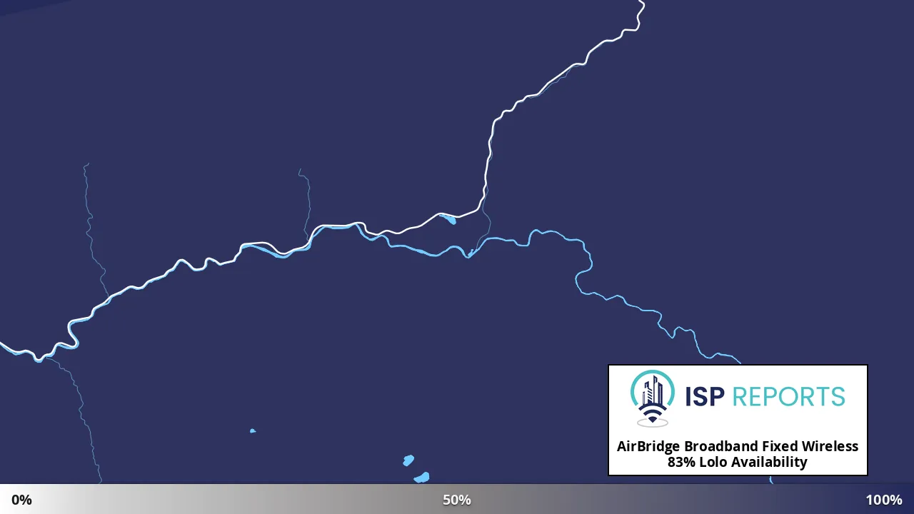 Lolo, ID map of internet availability