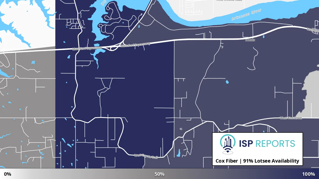 Lotsee, OK map of internet availability