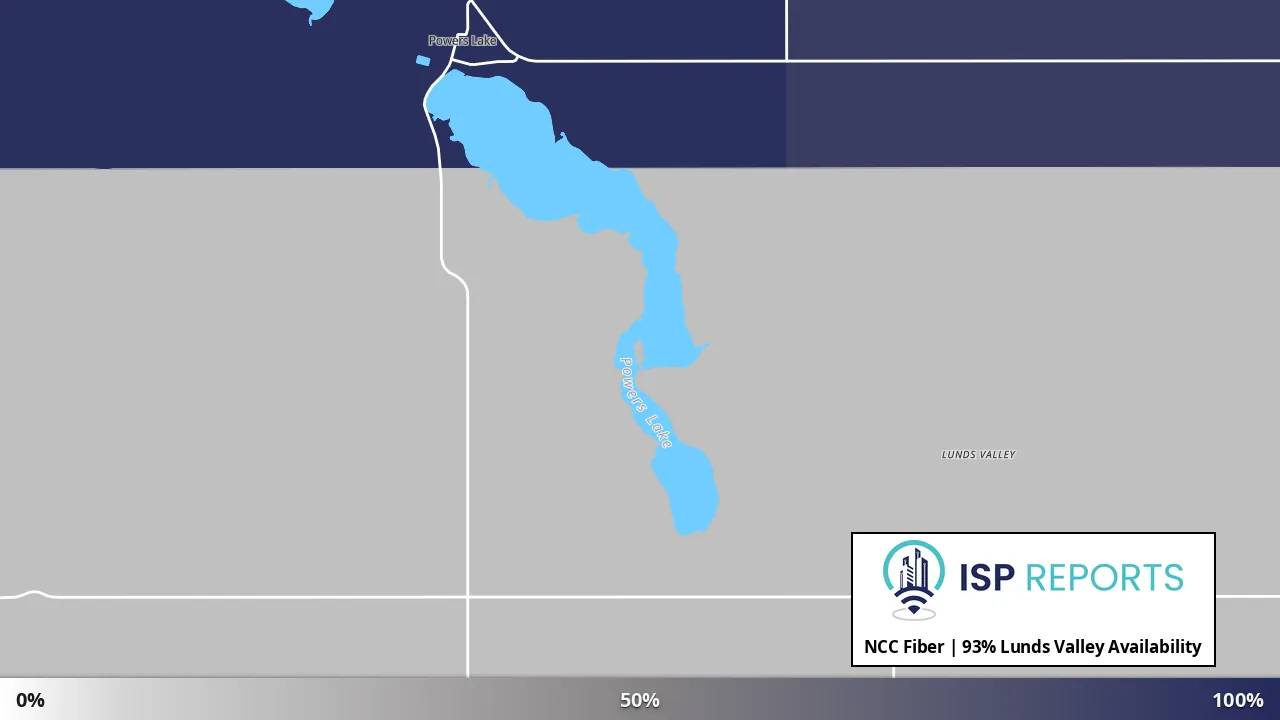 Lunds Valley, ND map of internet availability