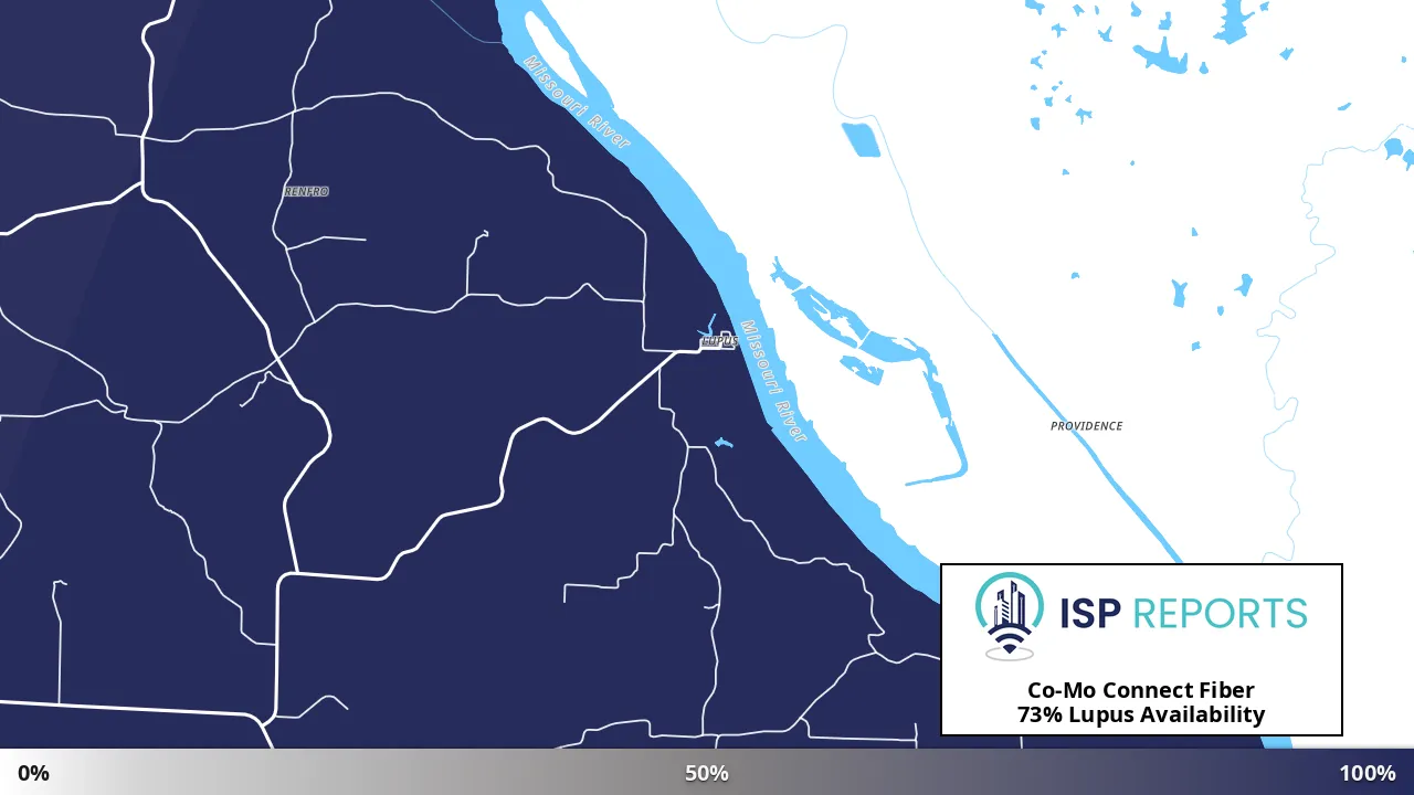 Lupus, MO map of internet availability