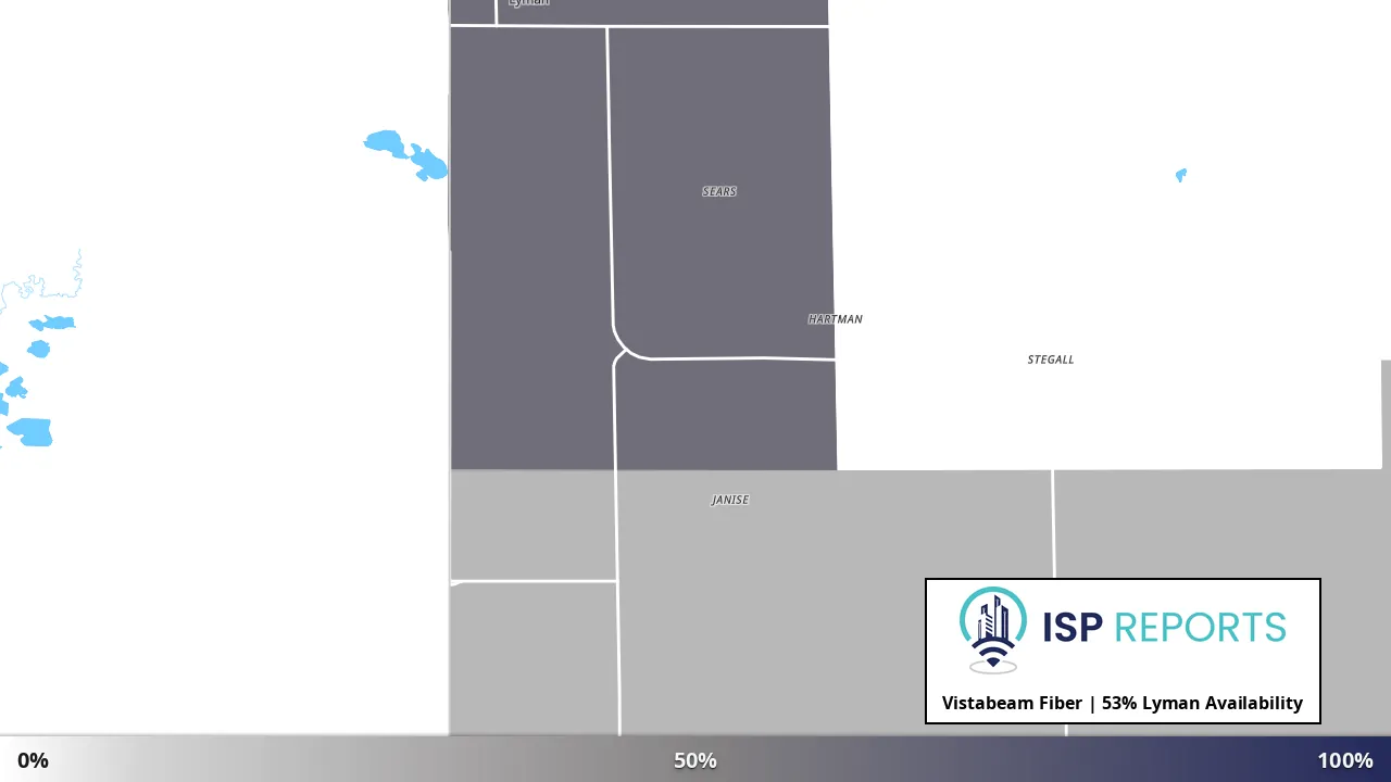 Lyman, NE map of internet availability