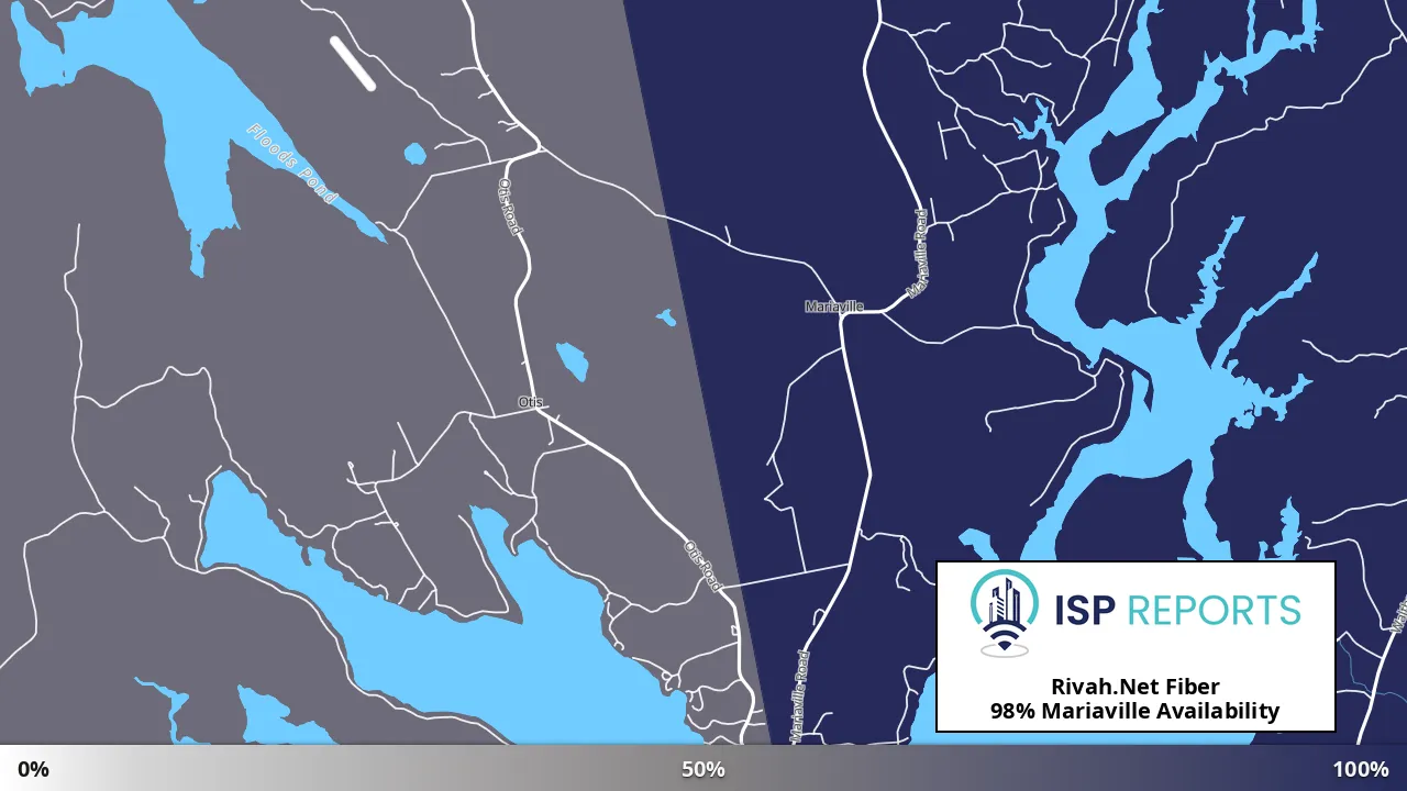 Mariaville, ME map of internet availability