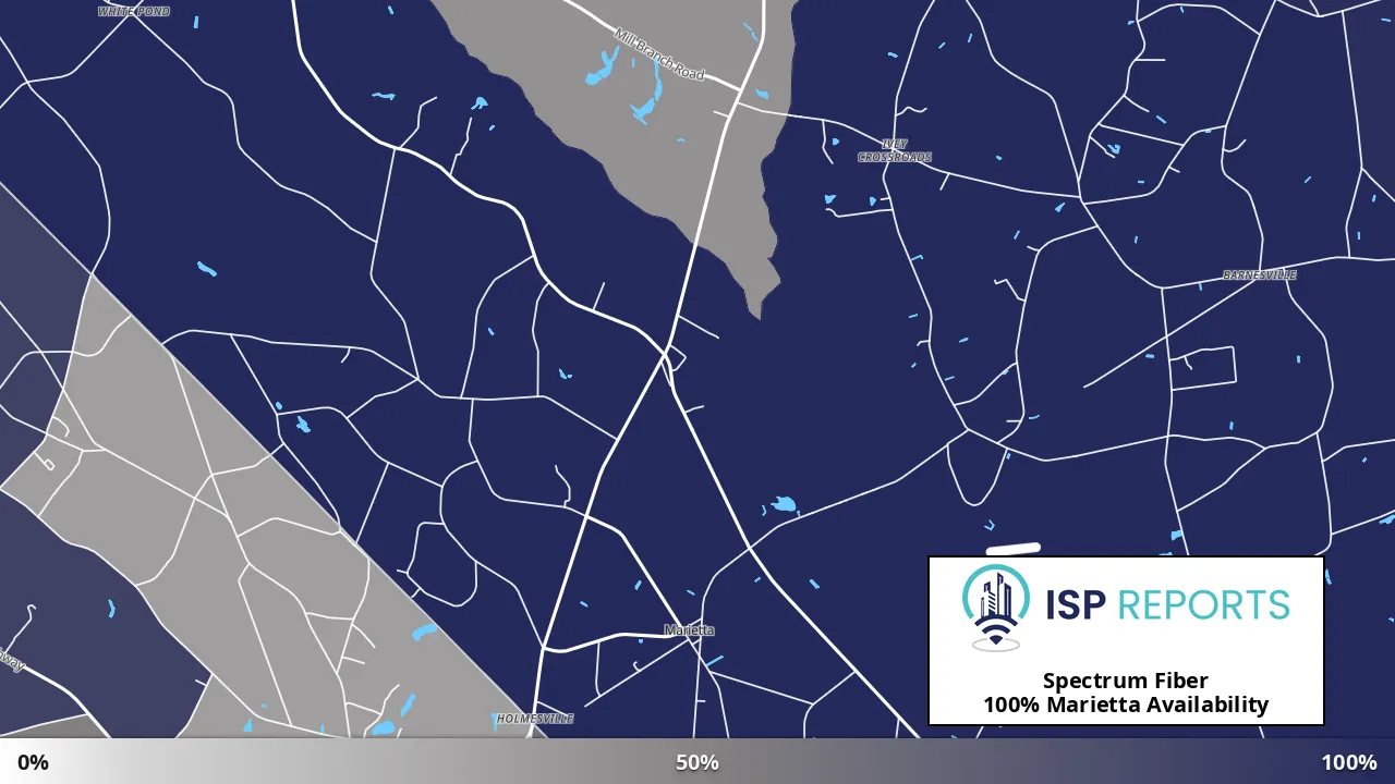 Marietta, NC map of internet availability