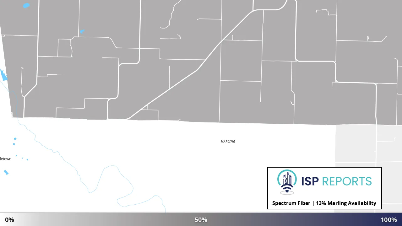 Marling, MO map of internet availability