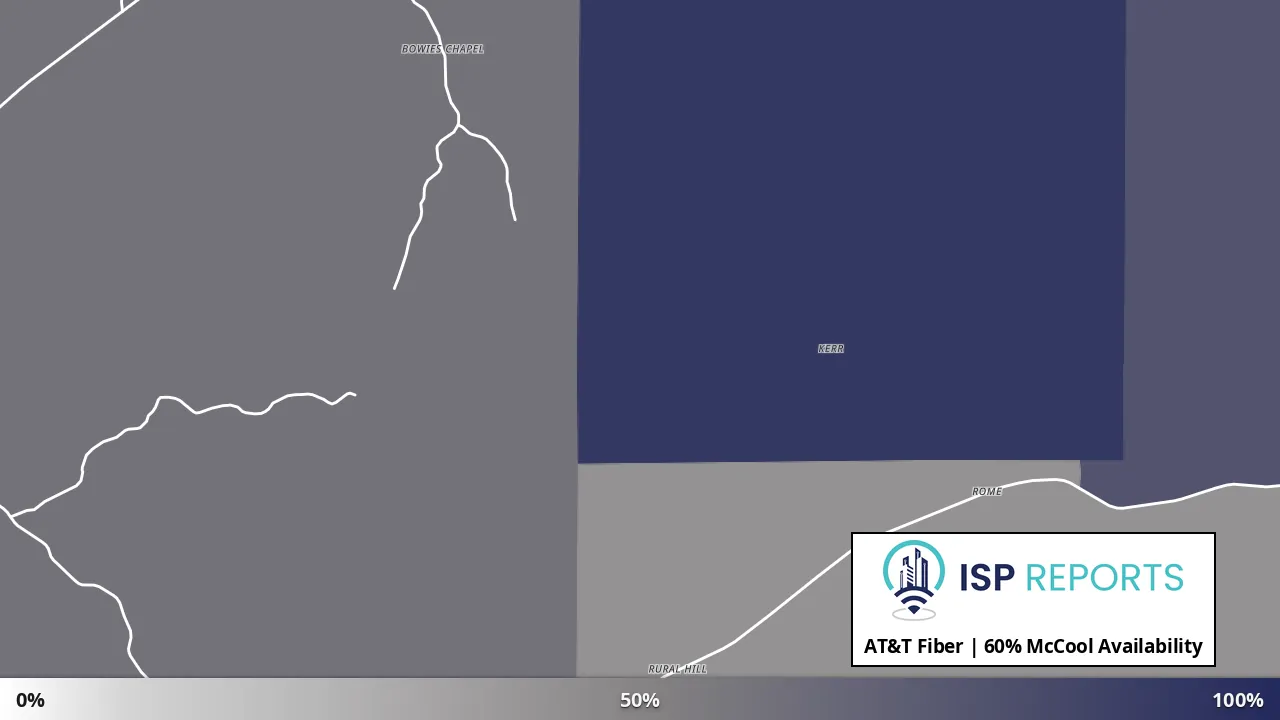 McCool, MS map of internet availability