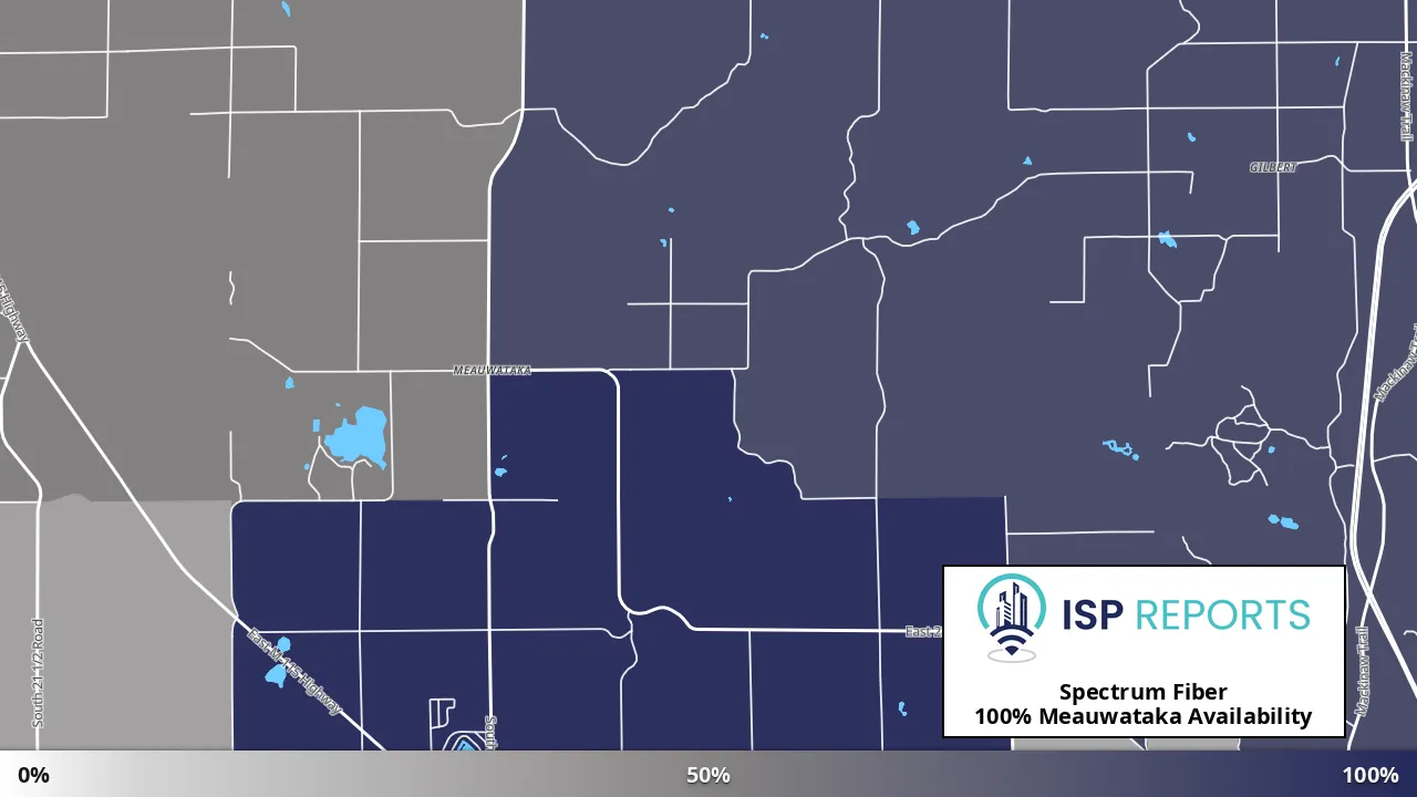 Meauwataka, MI map of internet availability