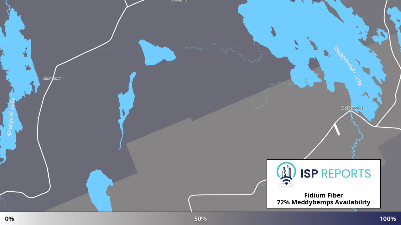 Meddybemps, ME map of internet availability