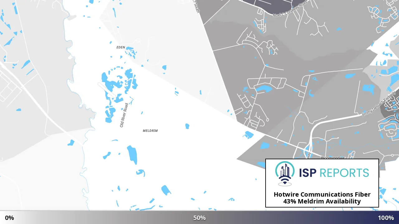 Meldrim, GA map of internet availability