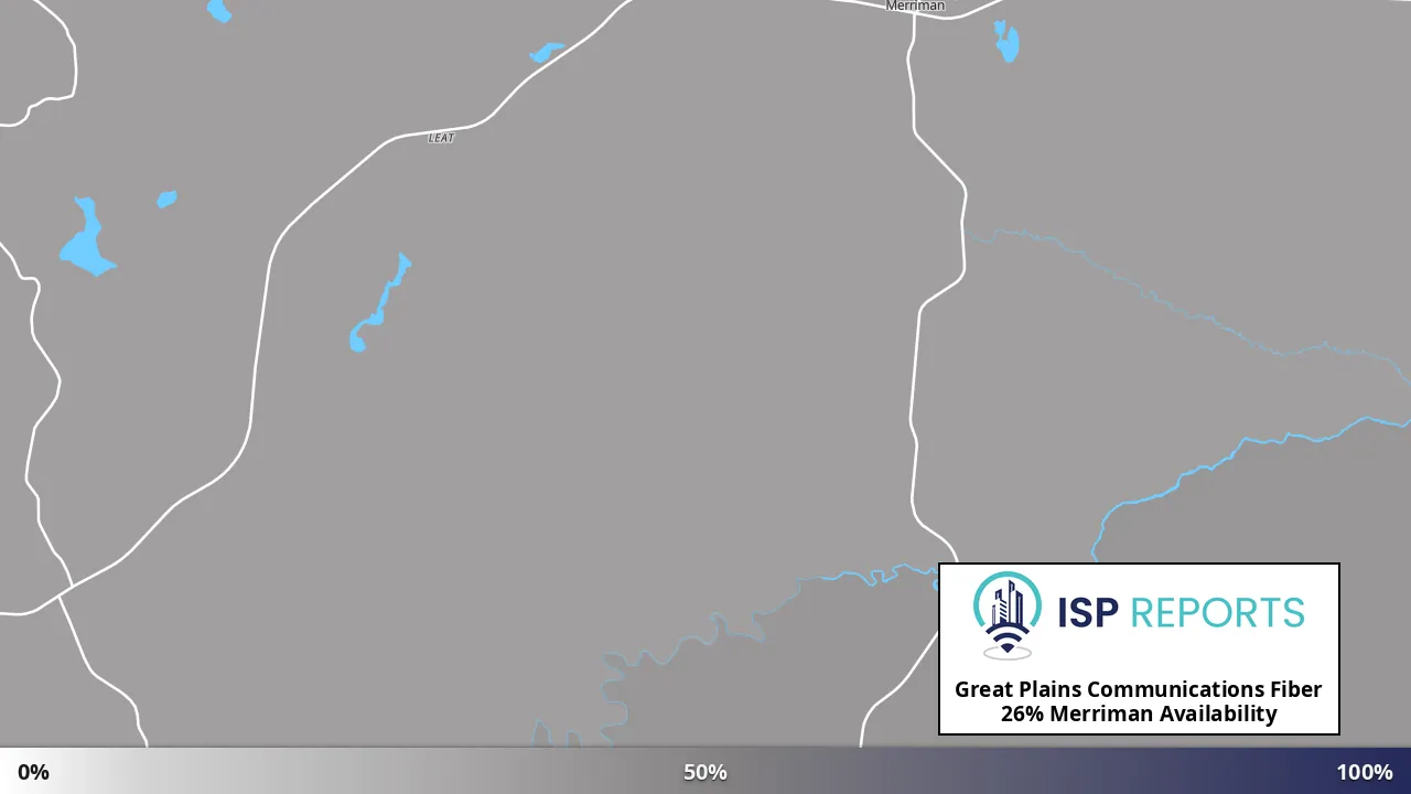 Merriman, NE map of internet availability