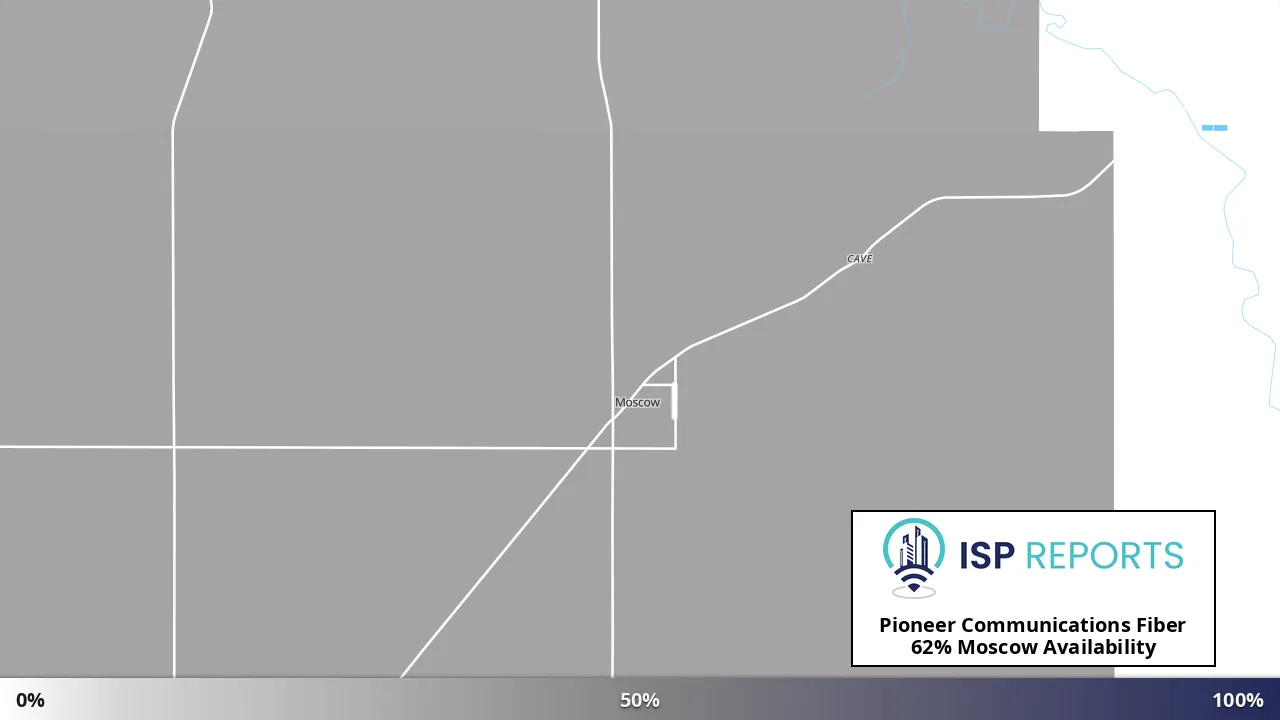 Moscow, KS map of internet availability