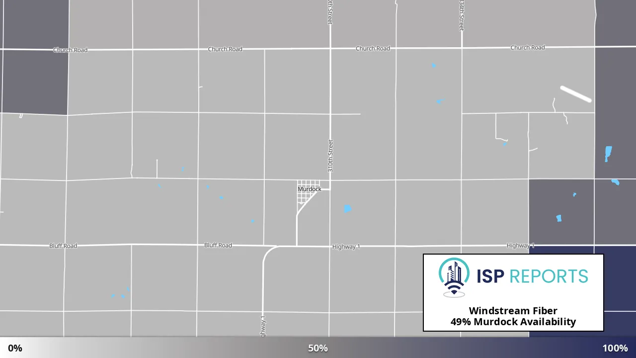 Murdock, NE map of internet availability