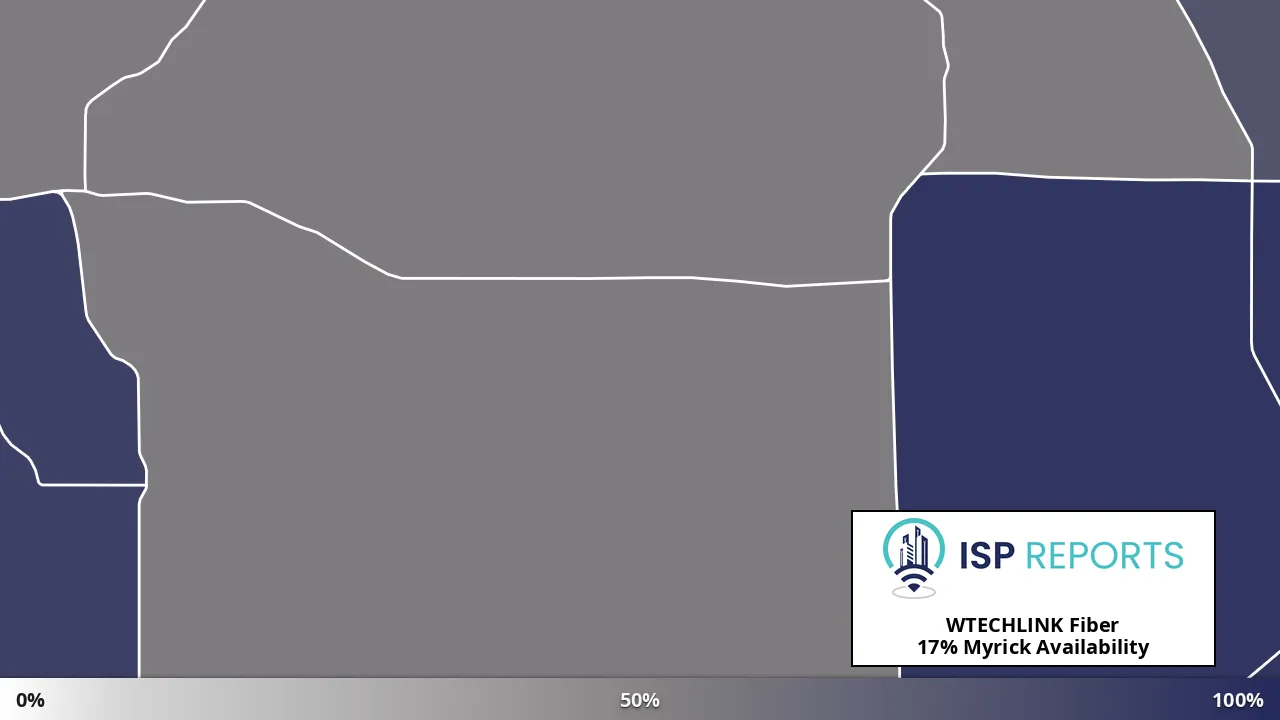 Myrick, OR map of internet availability