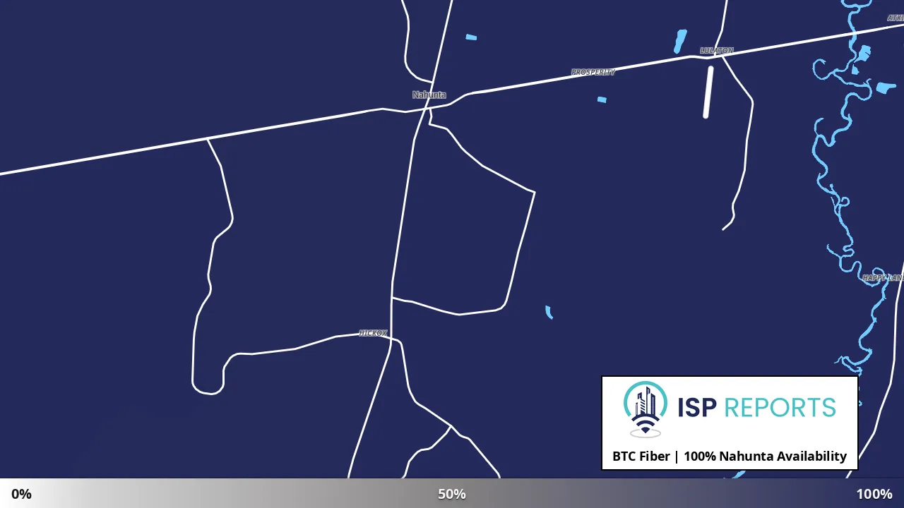 Nahunta, GA map of internet availability