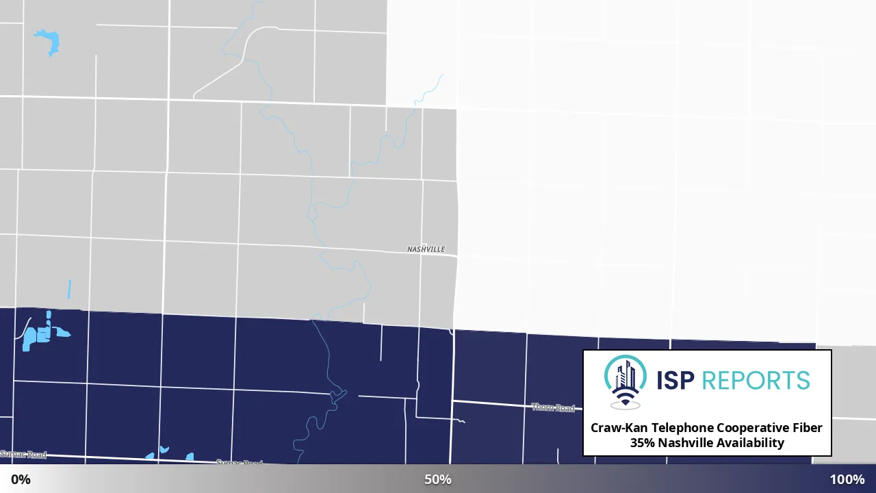 Nashville, MO map of internet availability