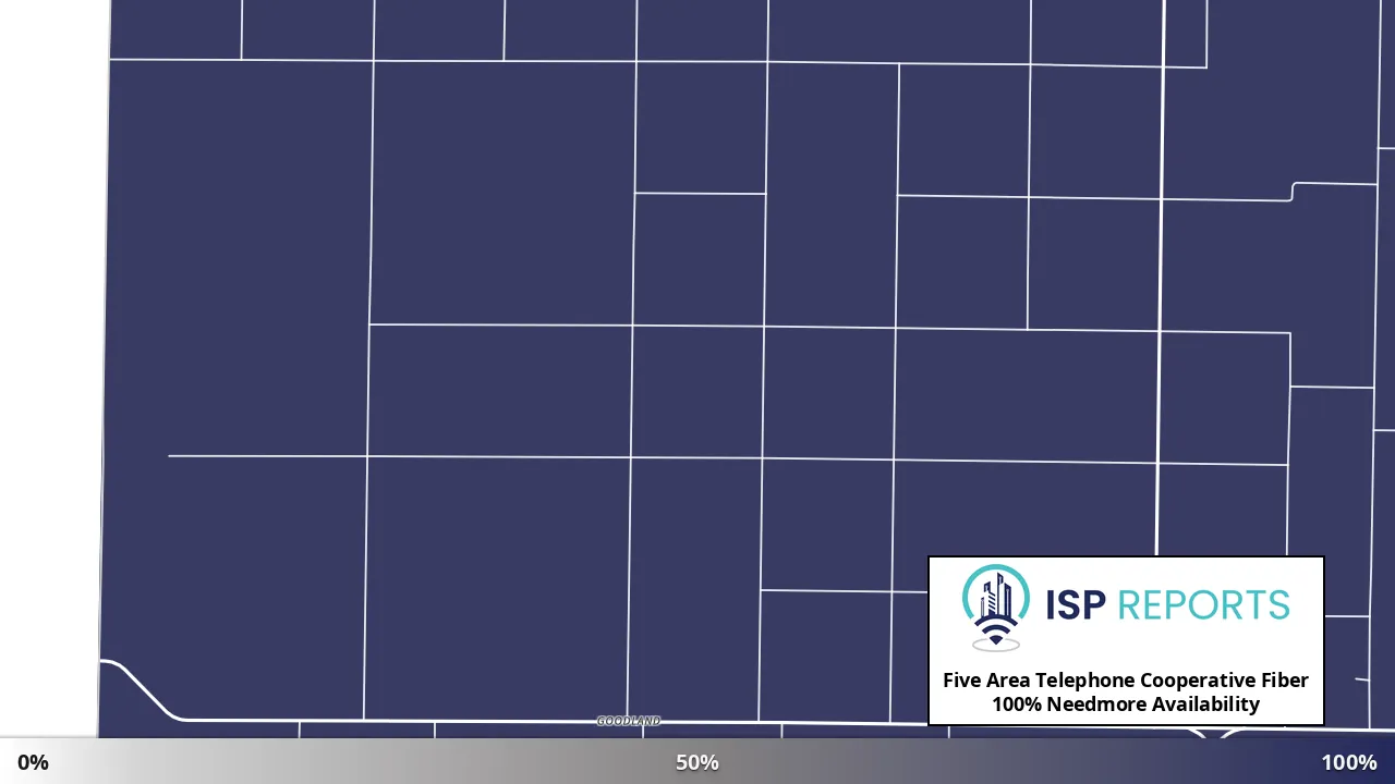 Needmore, TX map of internet availability