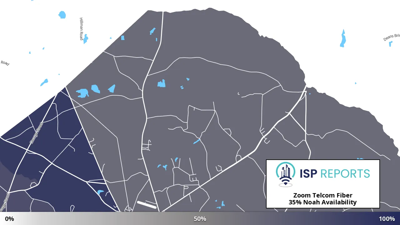 Noah, GA map of internet availability