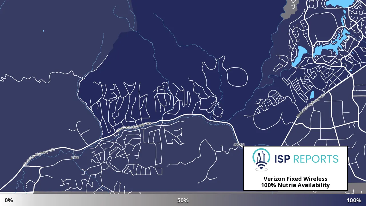 Nutria, CO map of internet availability
