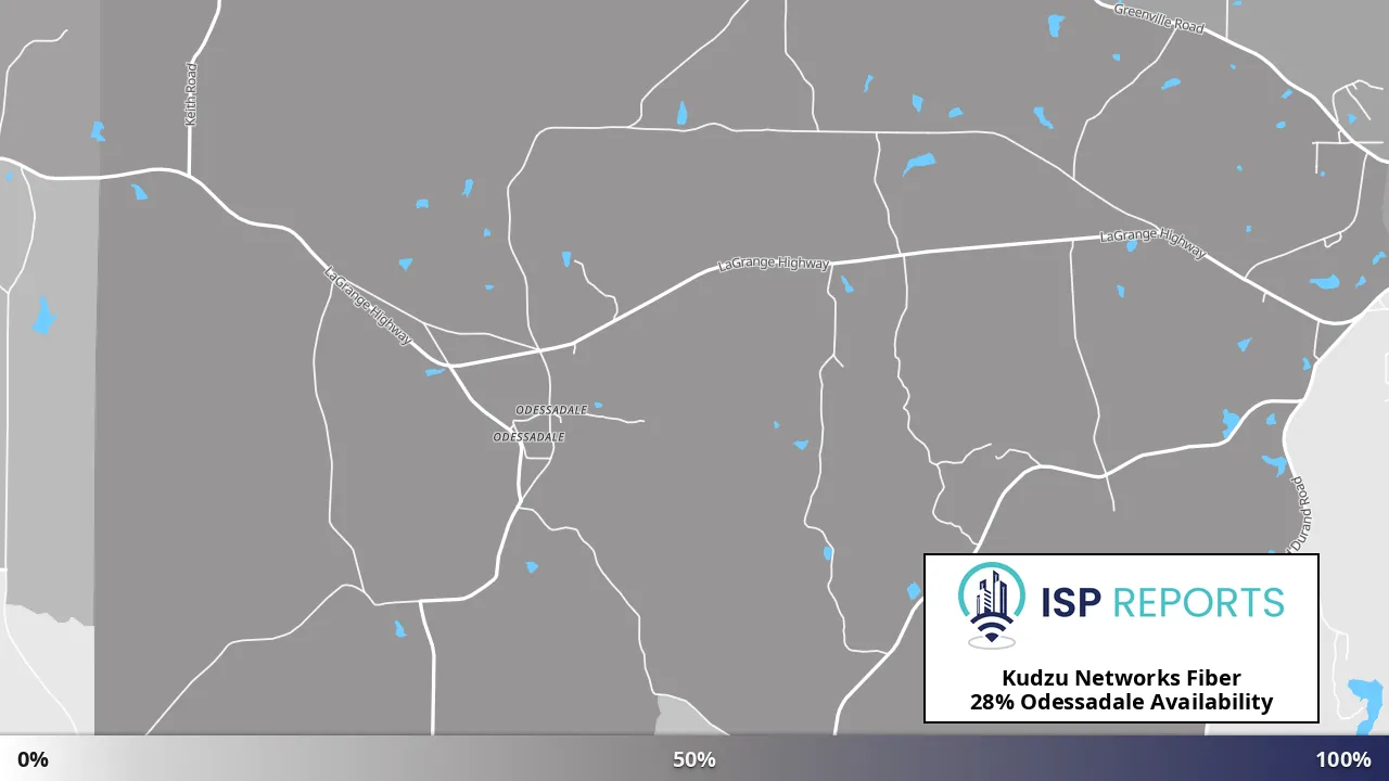 Odessadale, GA map of internet availability