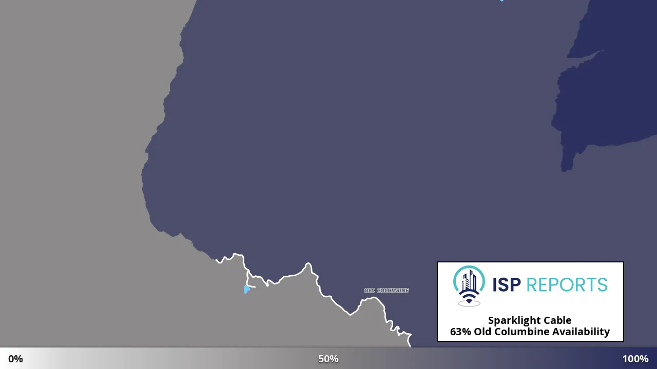 Old Columbine, AZ map of internet availability