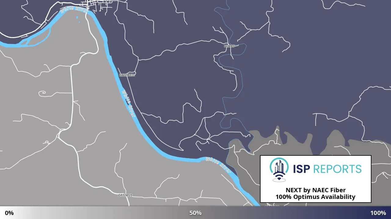 Optimus, AR map of internet availability
