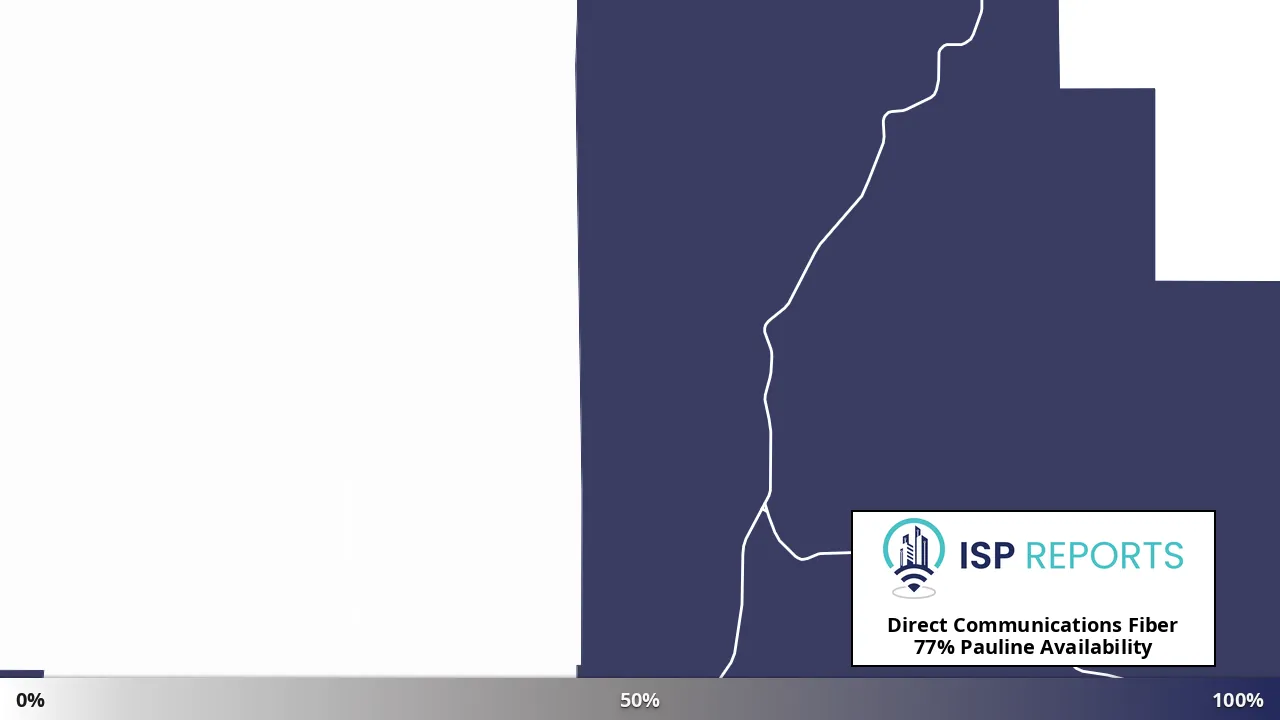 Pauline, ID map of internet availability