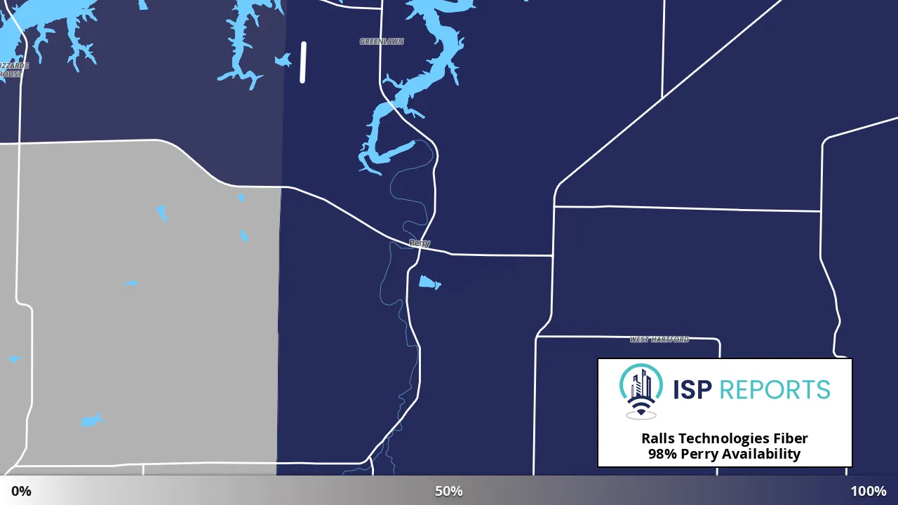 Perry, MO map of internet availability