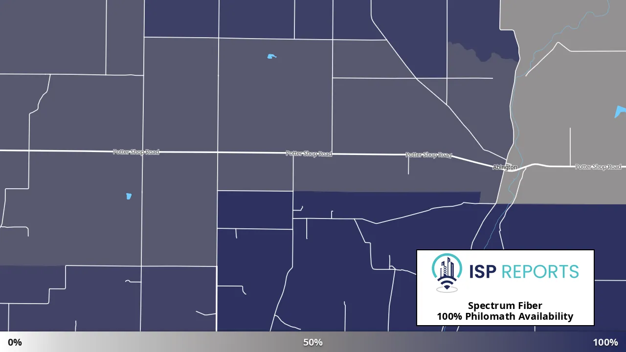 Philomath, IN map of internet availability