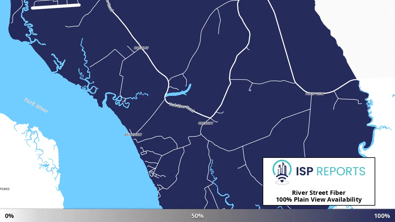 Plain View, VA map of internet availability