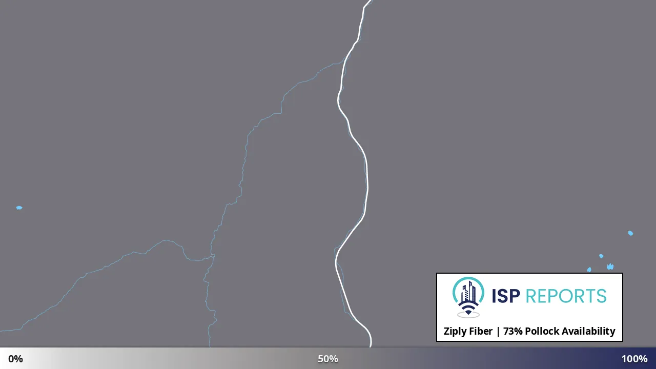 Pollock, ID map of internet availability