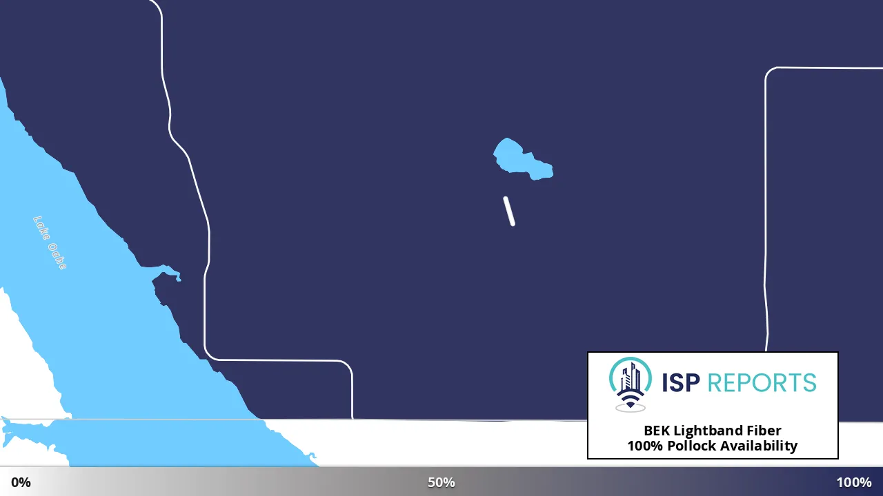 Pollock, ND map of internet availability