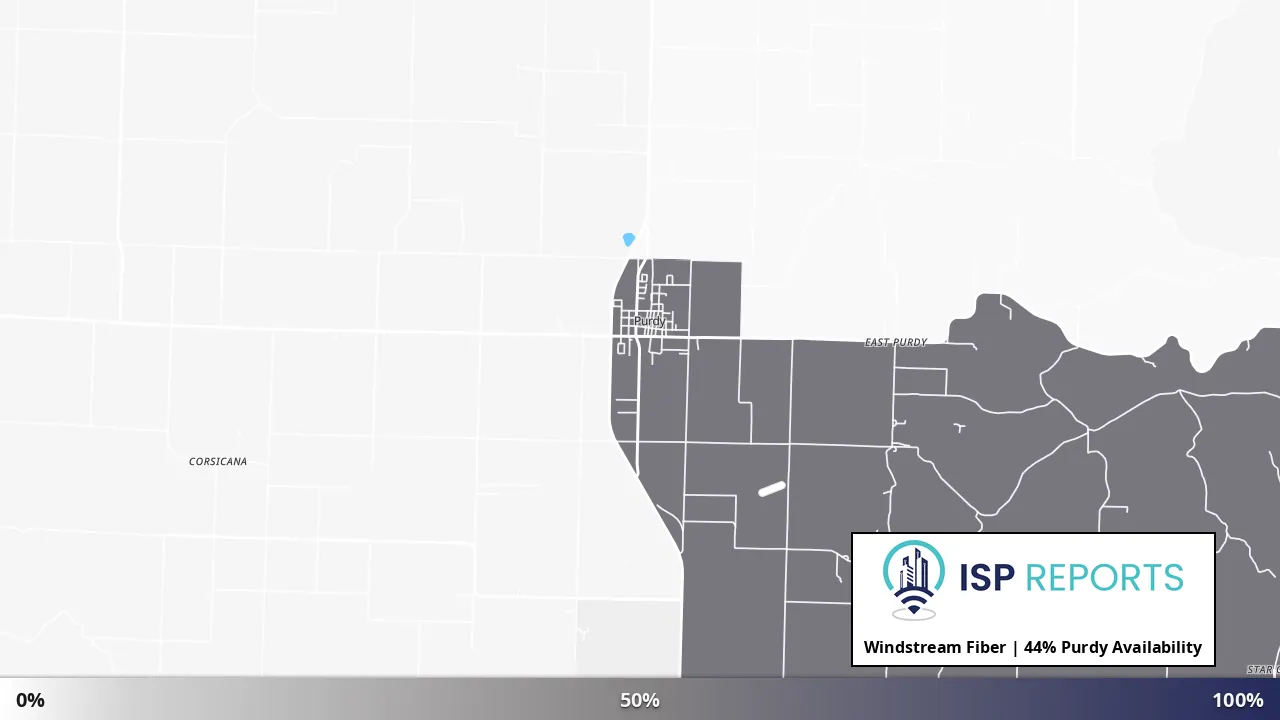 Purdy, MO map of internet availability