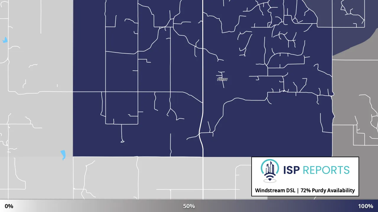 Purdy, OK map of internet availability