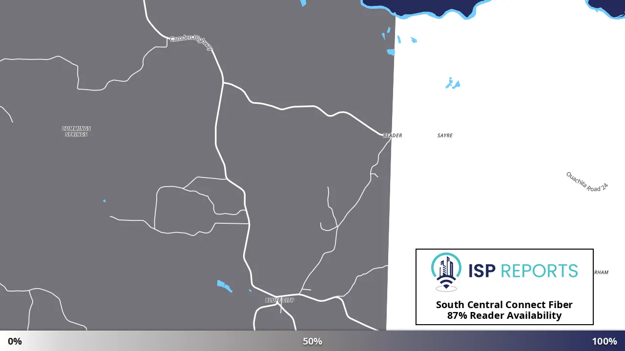 Reader, AR map of internet availability