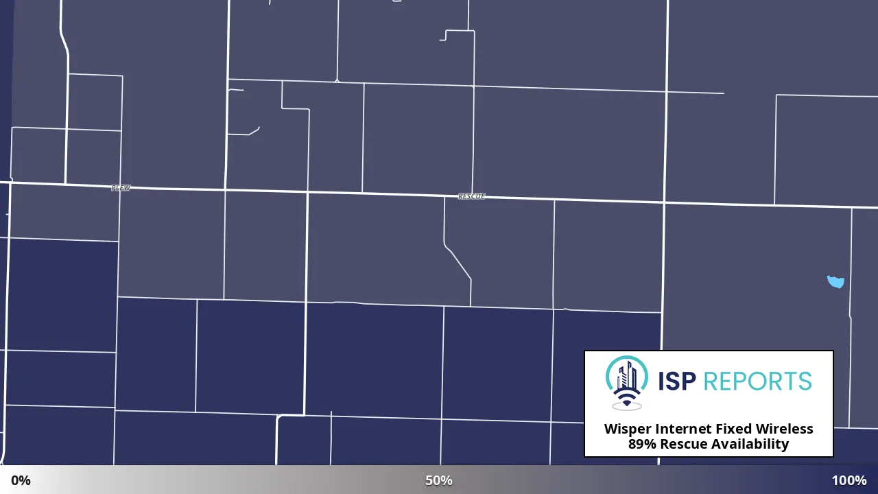Rescue, MO map of internet availability