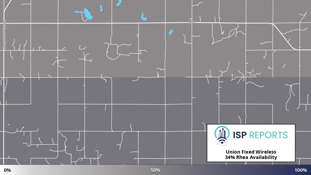 Rhea, OK map of internet availability