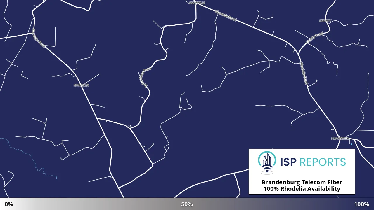 Rhodelia, KY map of internet availability