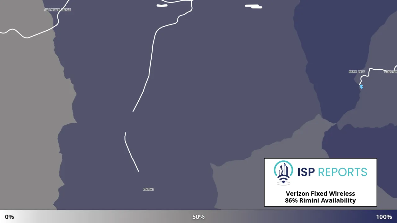 Rimini, MT map of internet availability