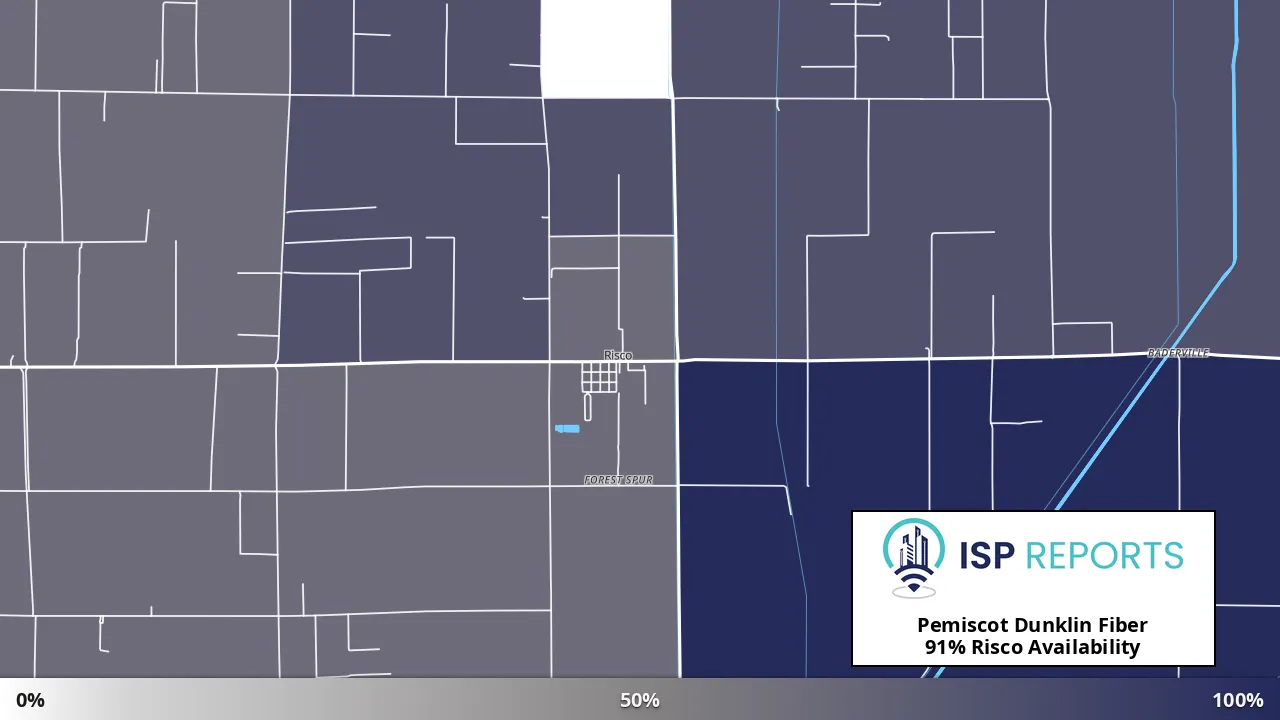 Risco, MO map of internet availability