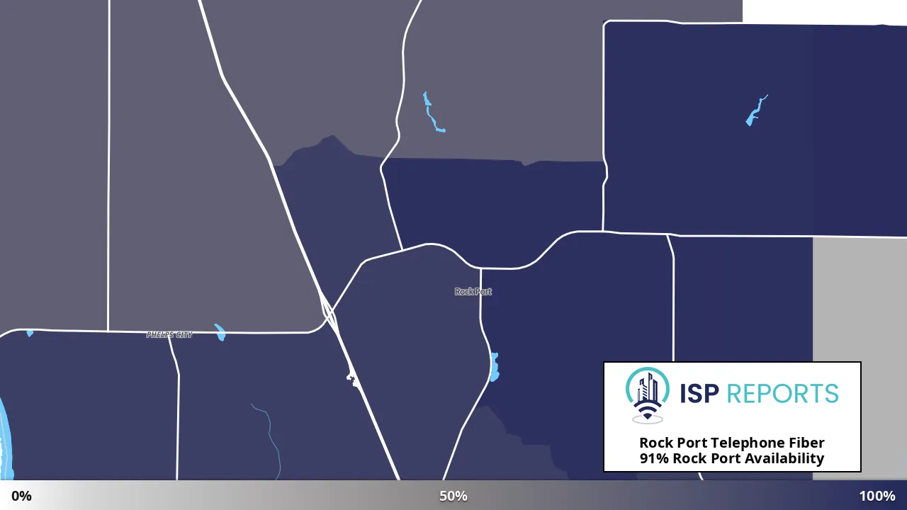 Rock Port, MO map of internet availability
