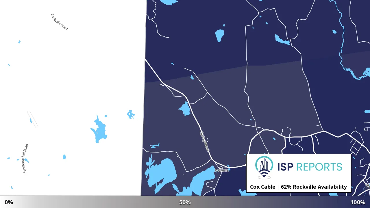 Rockville, RI map of internet availability