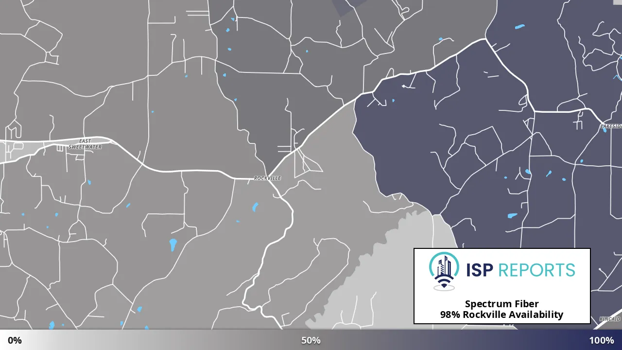 Rockville, TN map of internet availability