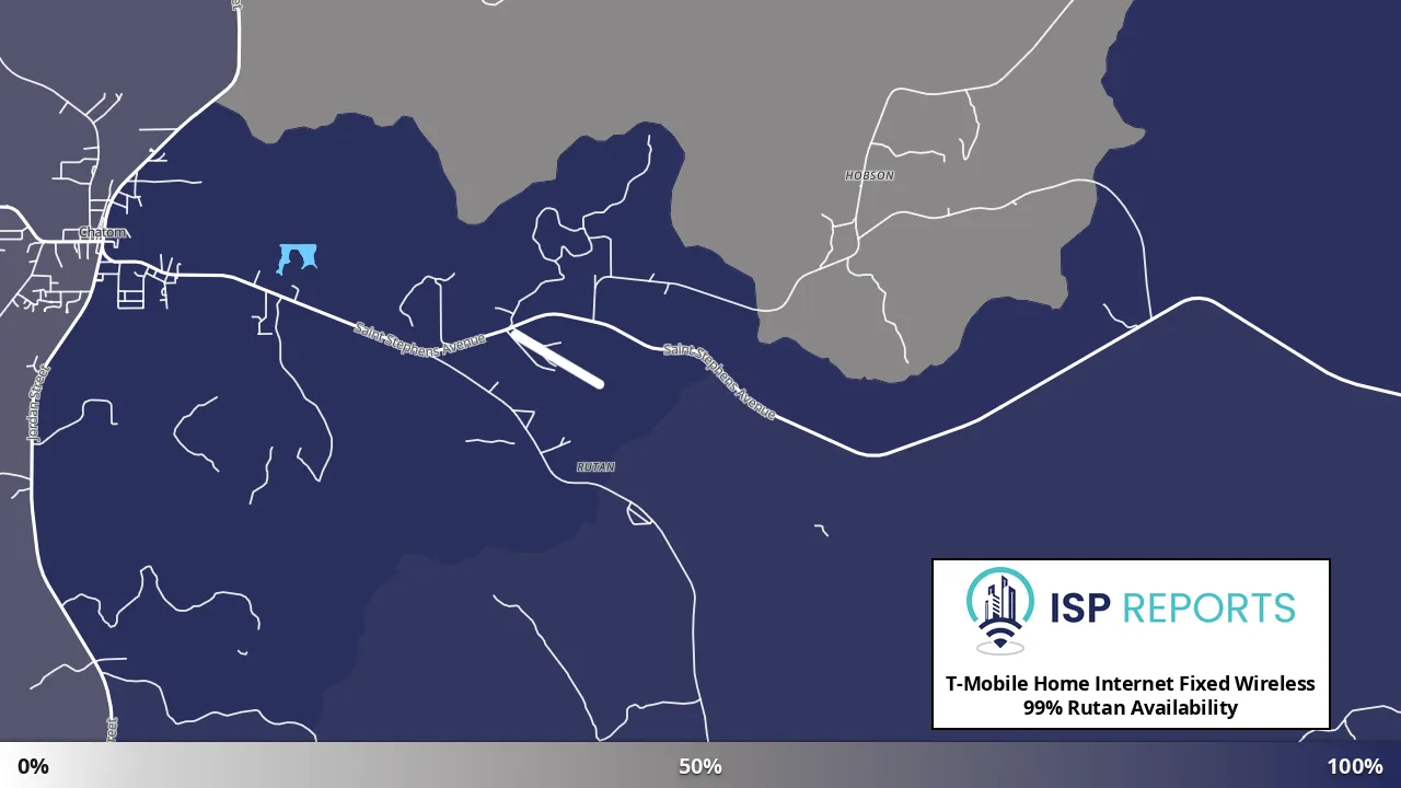 Rutan, AL map of internet availability