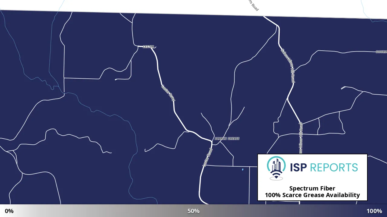Scarce Grease, AL map of internet availability