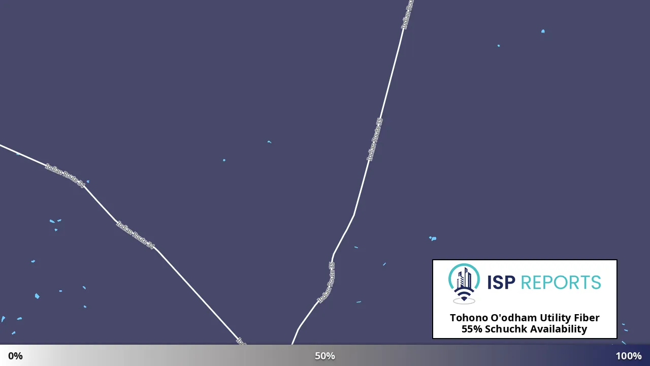 Schuchk, AZ map of internet availability