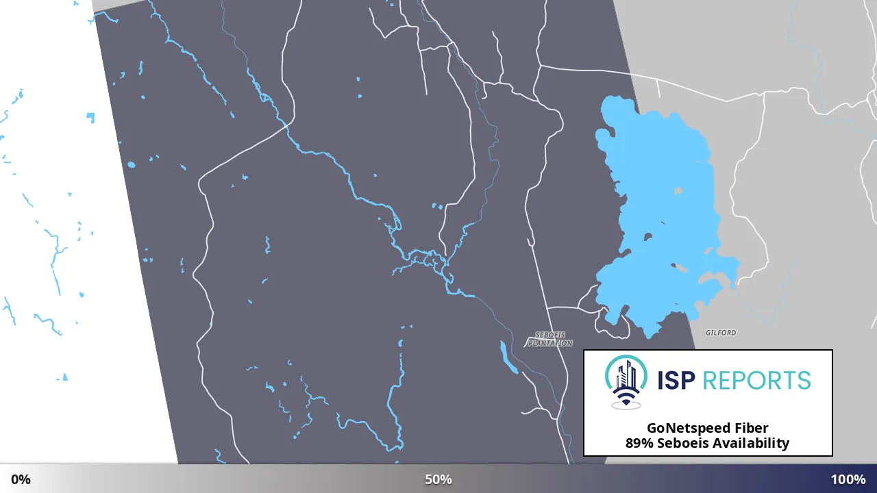Seboeis, ME map of internet availability
